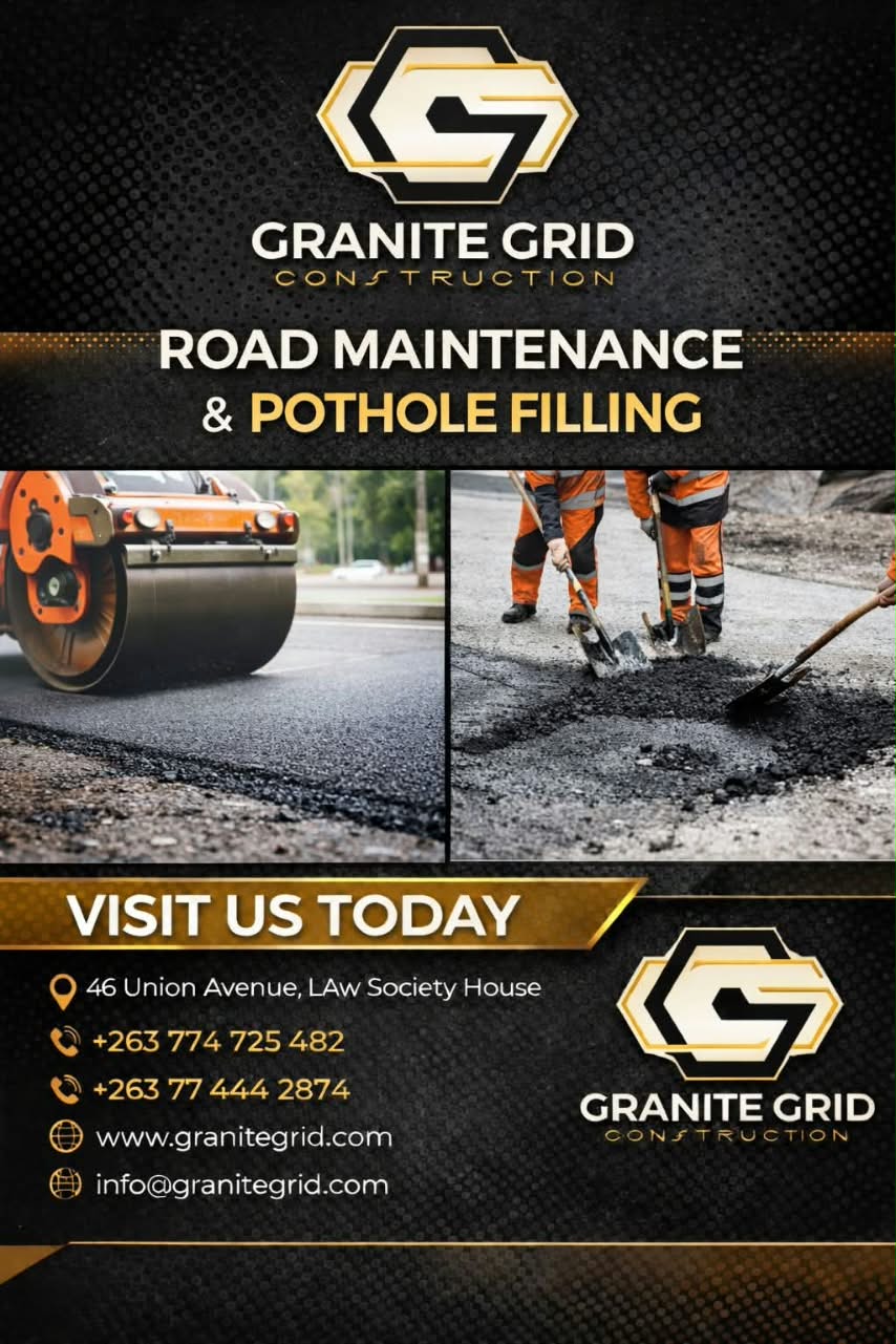 Road maintenance and pothole filling